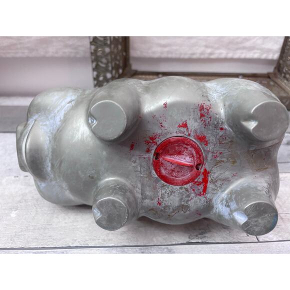 Vintage 1950s Whelen Tipping Hat Piggy Bank Celluloid Plastic Drug Store Rare - Picture 8 of 12